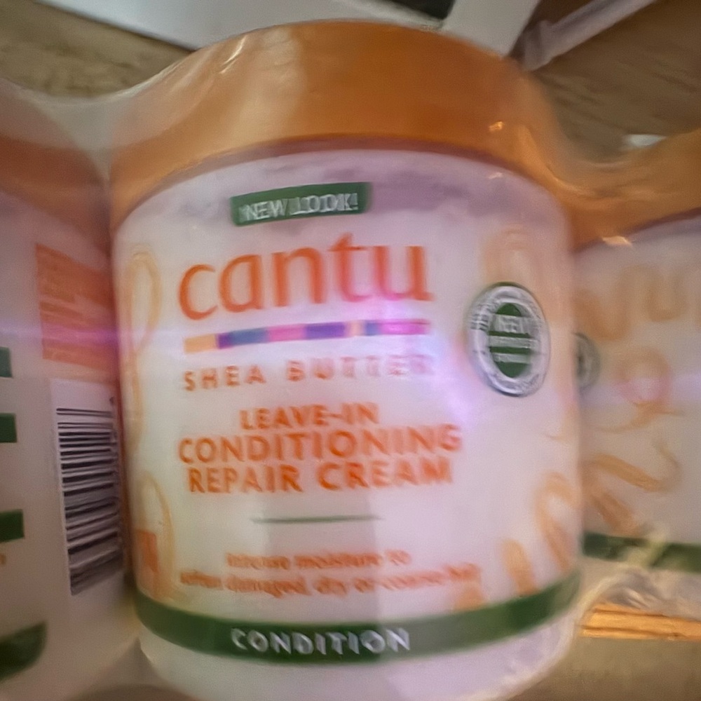 Cantù Shea Butter Leave-In Conditioning Repair Cream 3pk - Picture 2 of 3